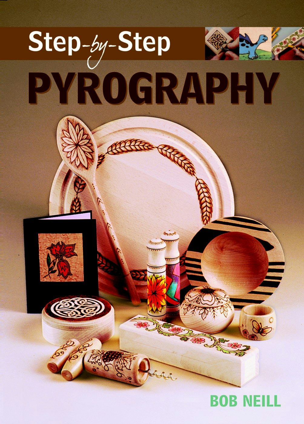 Book cover image for Step-by-Step Pyrography ISBN: 9781861084910
