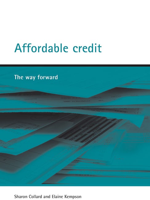 Book cover image for Affordable credit ISBN: 9781861346872