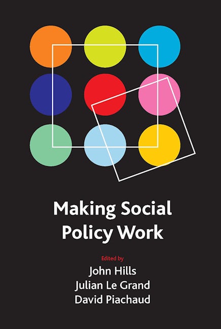 Book cover image for Making social policy work ISBN: 9781861349583