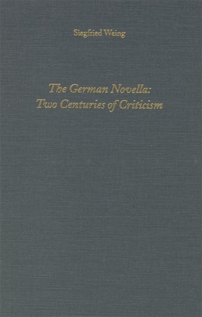Book cover image for The German Novella ISBN: 9781879751644