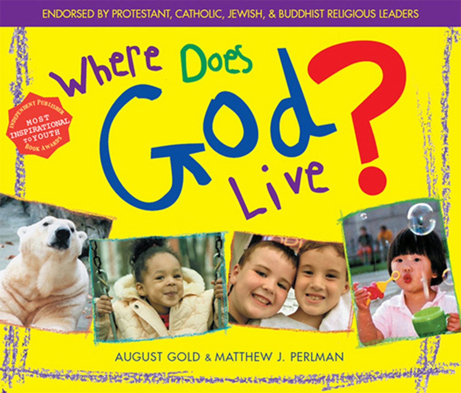 Book cover image for Where Does God Live? ISBN: 9781893361393