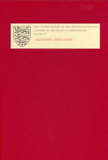 Book cover image for The Victoria History of the County of Northampton ISBN: 9781904356059