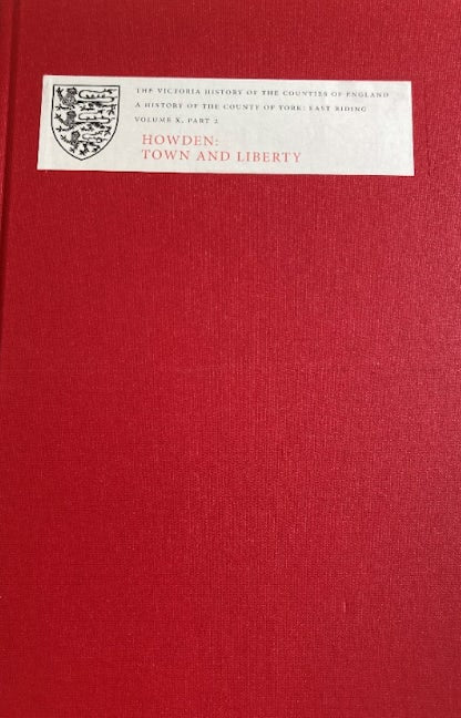 Book cover image for A History of the County of York: East Riding ISBN: 9781904356530