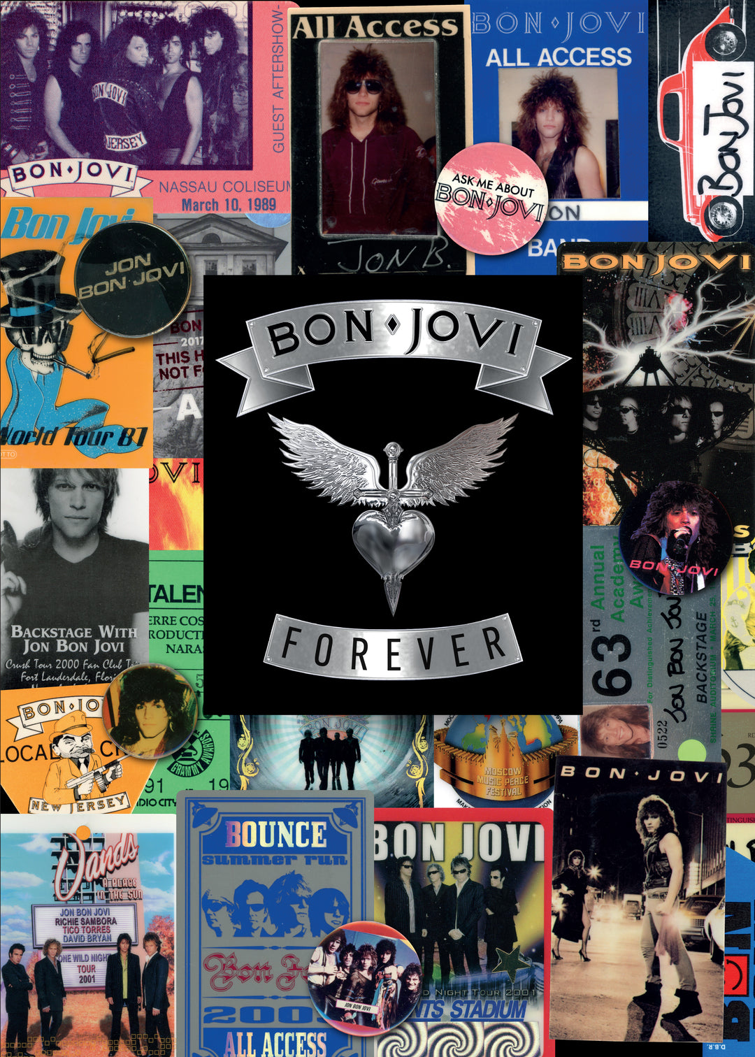 Cover image for Bon Jovi: Forever ISBN 9781905662968