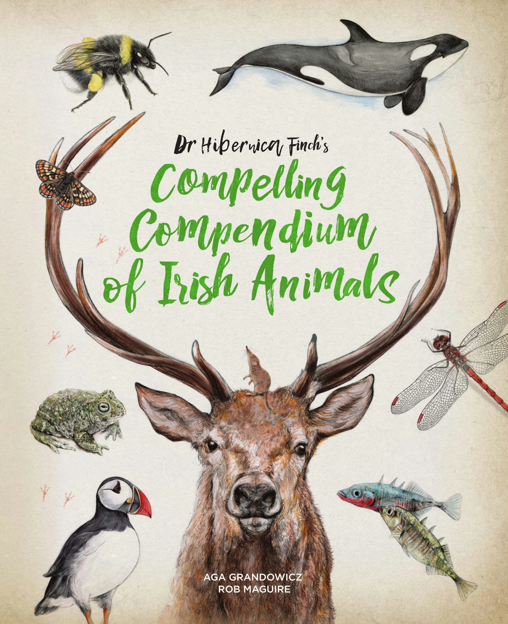 Book cover image for Dr Hibernica Finch's Compelling Compendium of Irish Animals ISBN: 9781910411940