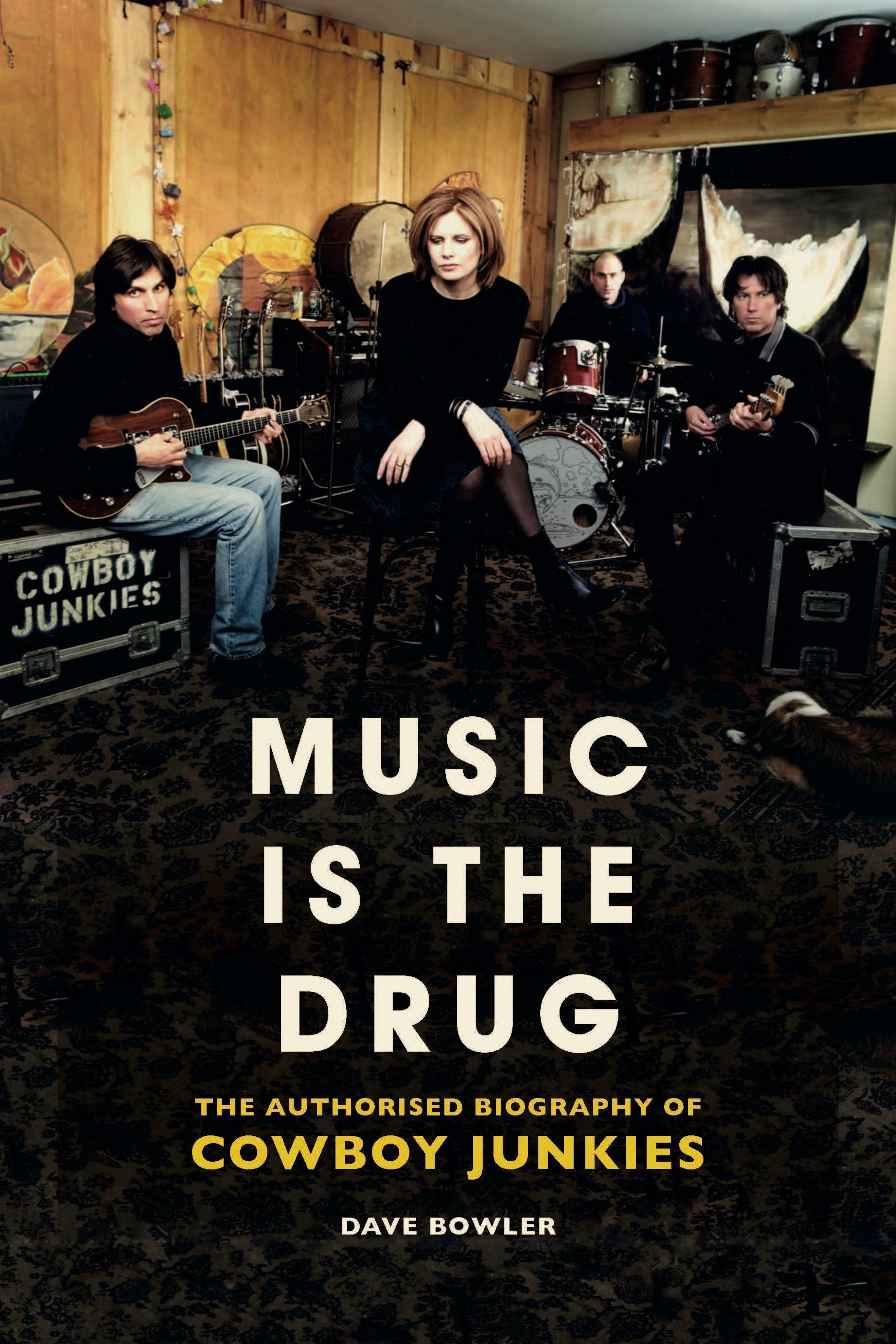 Book cover image for Music is the Drug ISBN: 9781913172015