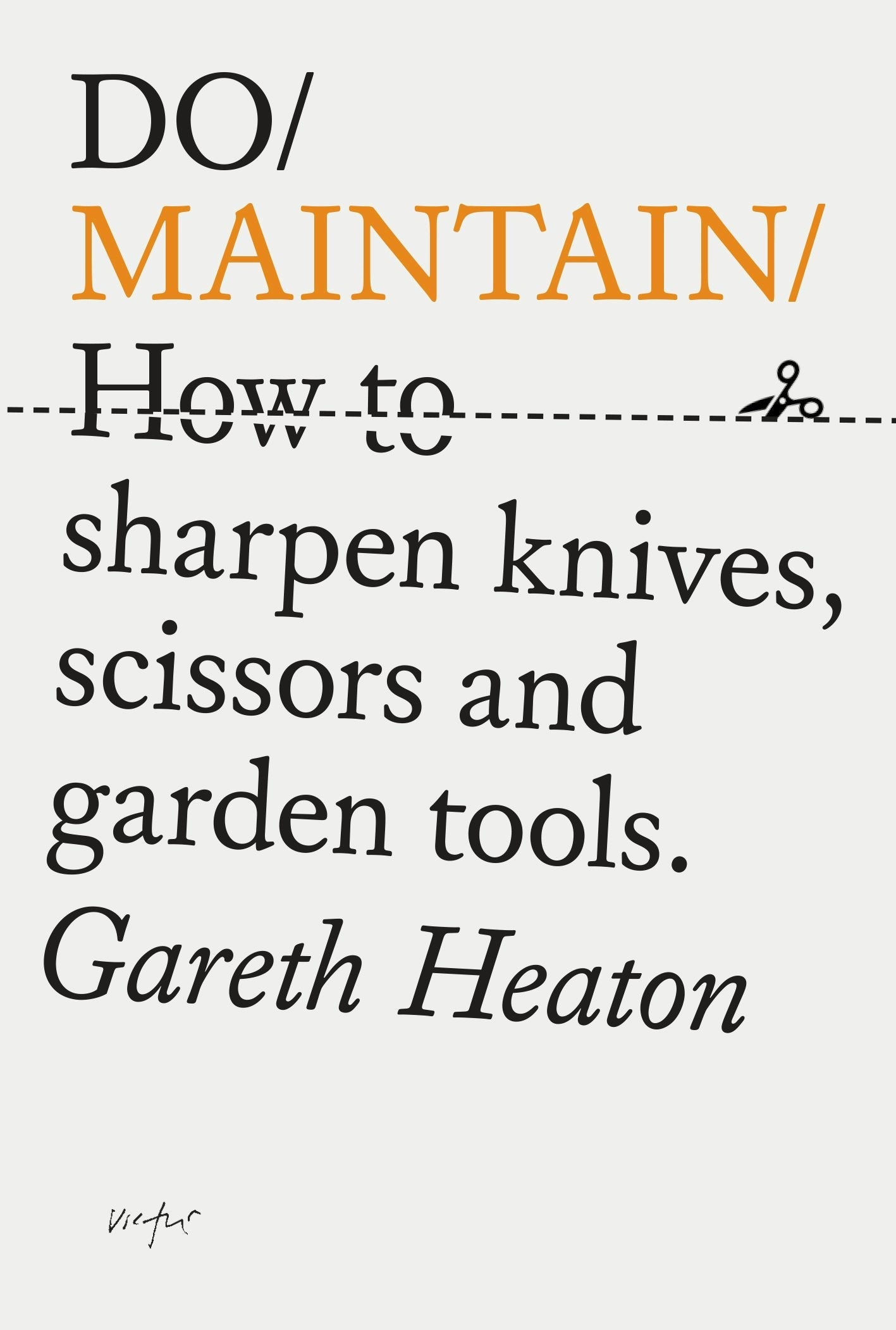 Book cover image for Do Maintain ISBN: 9781914168642