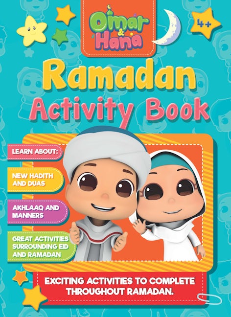 Book cover image for Omar & Hana Ramadan Activity Book ISBN: 9781914364020