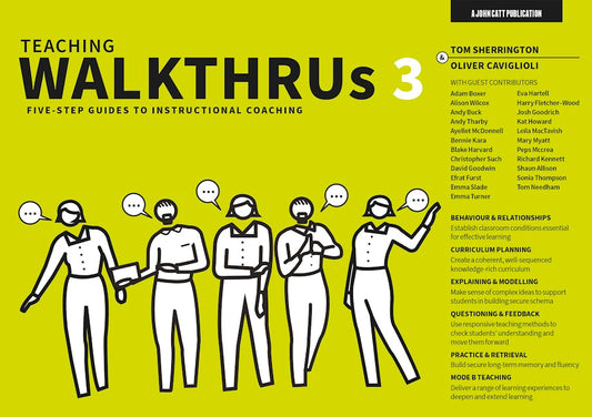 Teaching WalkThrus 3: Five-step guides to instructional coaching