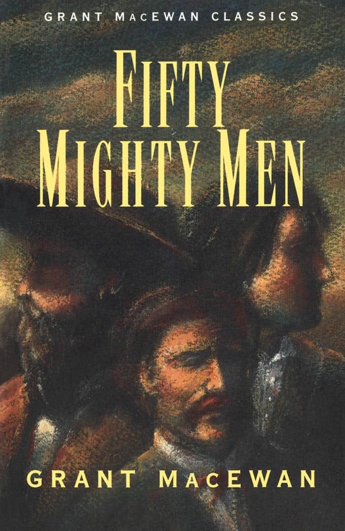 Book cover image for Fifty Mighty Men ISBN: 9781926706580