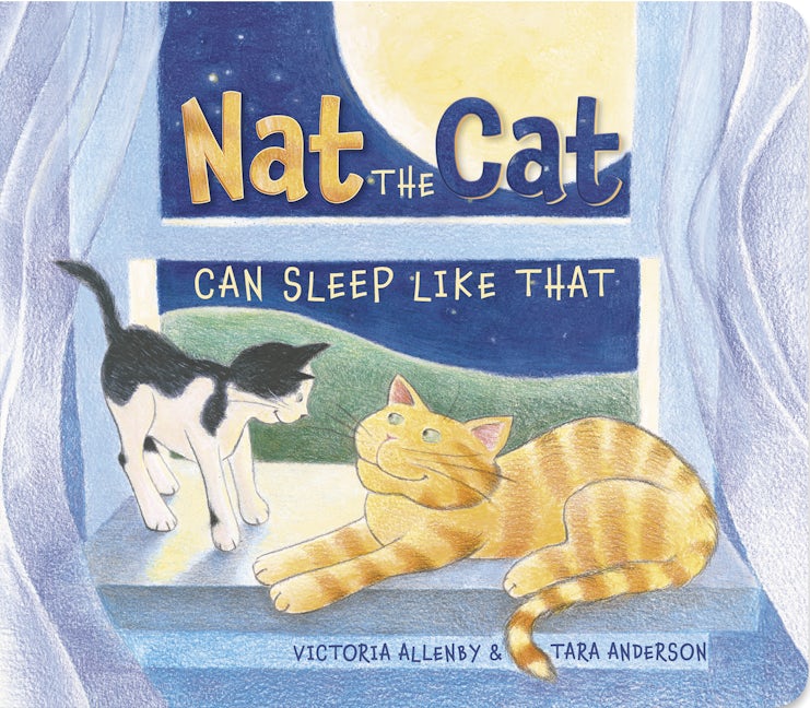 Book cover image for Nat the Cat Can Sleep Like That ISBN: 9781927485668