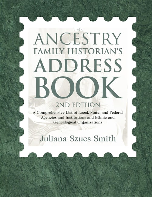Book cover image for The Ancestry Family Historian's Address Book ISBN: 9781932167993
