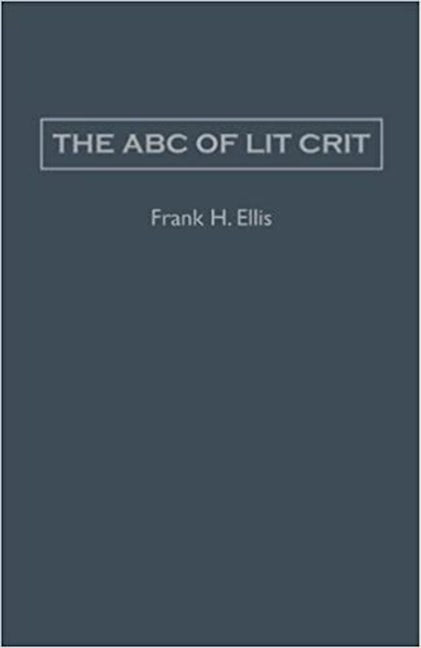 The ABC of Lit Crit