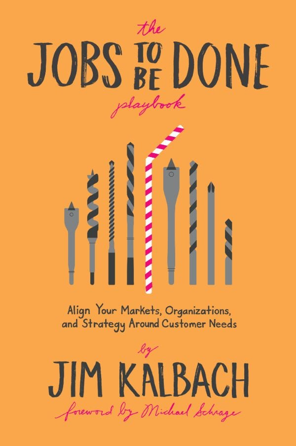 Book cover image for The Jobs To Be Done Playbook ISBN: 9781933820521