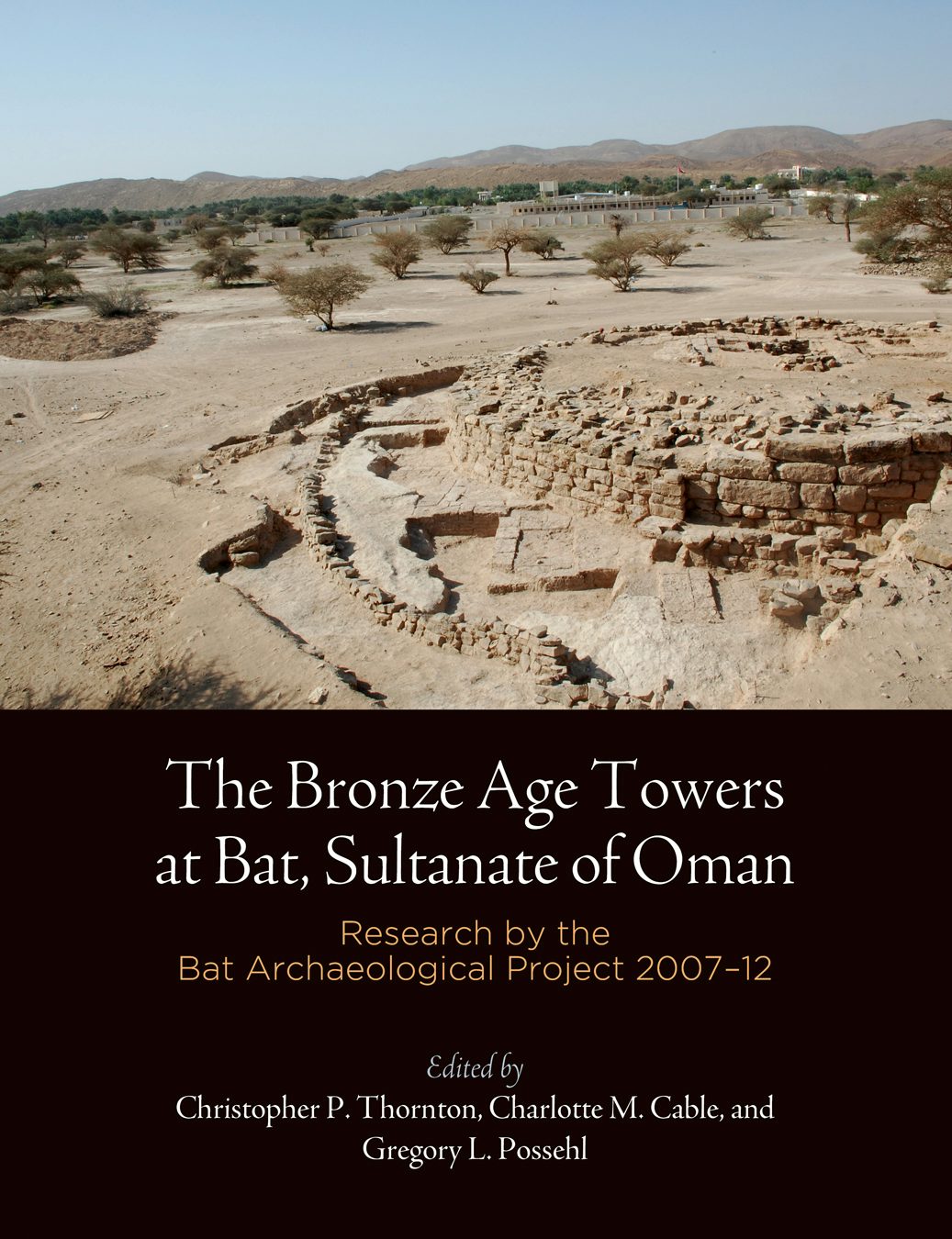 Book cover image for The Bronze Age Towers at Bat, Sultanate of Oman ISBN: 9781934536070