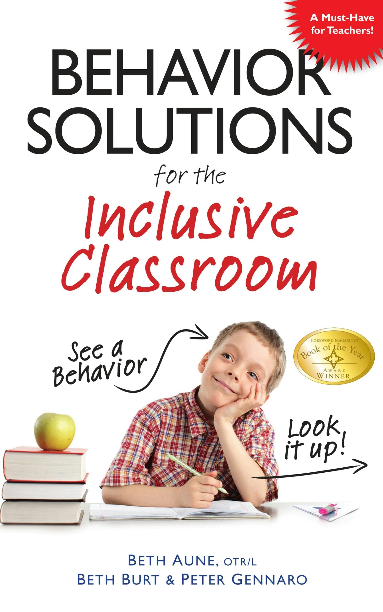 Book cover image for Behavior Solutions for the Inclusive Classroom ISBN: 9781935274087