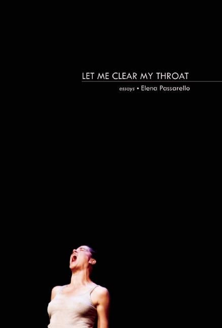 Cover image for Let Me Clear My Throat ISBN 9781936747450