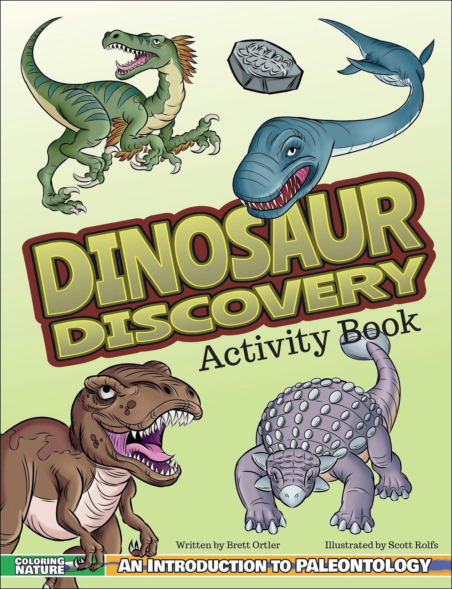 Book cover image for Dinosaur Discovery Activity Book ISBN: 9781940647159