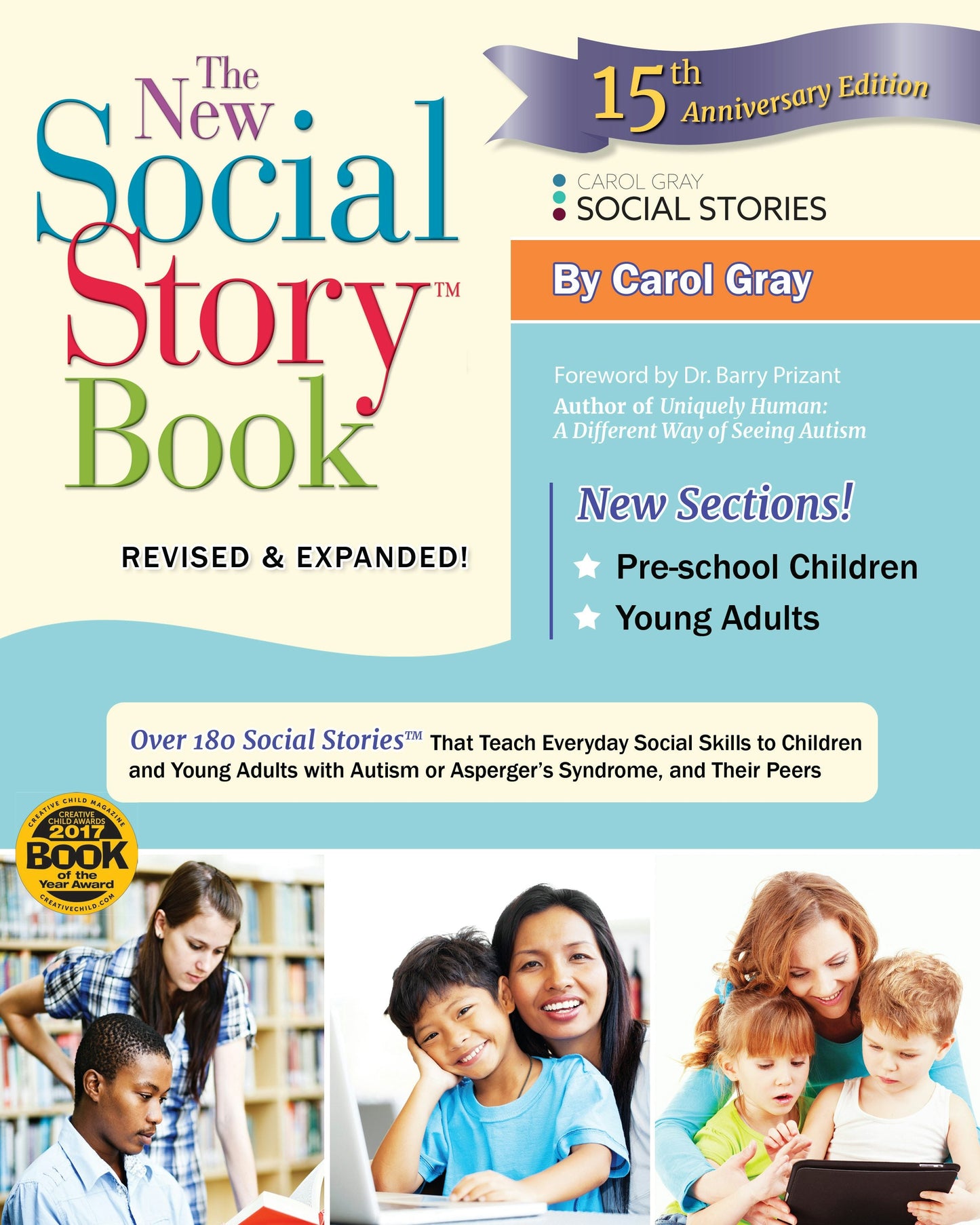 Book cover image for The New Social Story Book, Revised and Expanded 15th Anniversary Edition ISBN: 9781941765166
