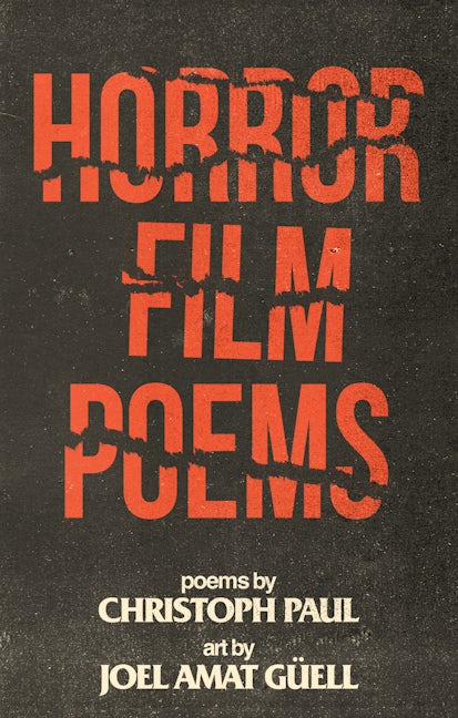 Book cover image for Horror Film Poems ISBN: 9781944866051
