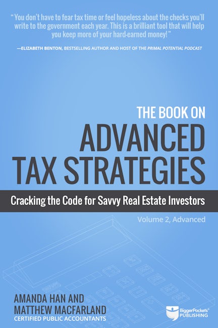 Book cover image for The Book on Advanced Tax Strategies ISBN: 9781947200227