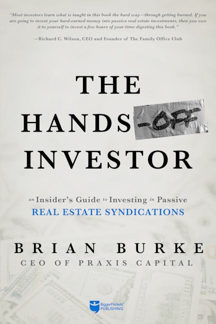 Book cover image for The Hands-Off Investor ISBN: 9781947200272