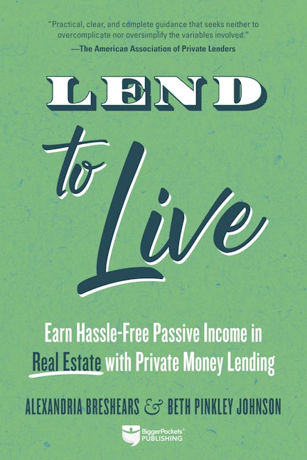 Book cover image for Lend to Live ISBN: 9781947200708