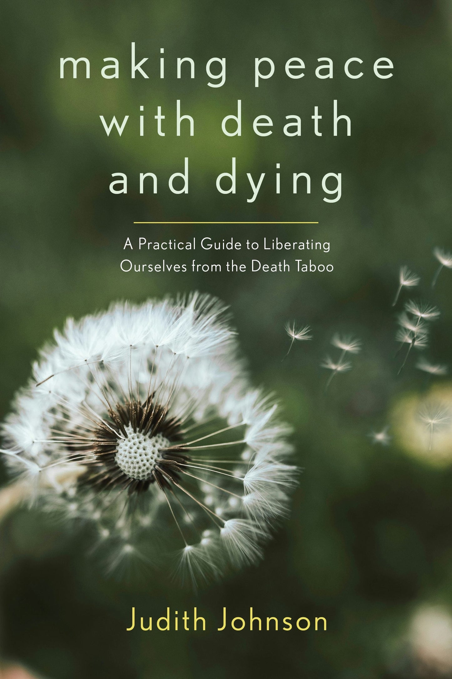 Book cover image for Making Peace with Death and Dying ISBN: 9781948626545