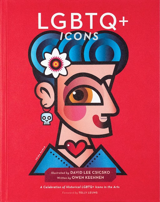 Book cover image for LGBTQ+ Icons ISBN: 9781951963118