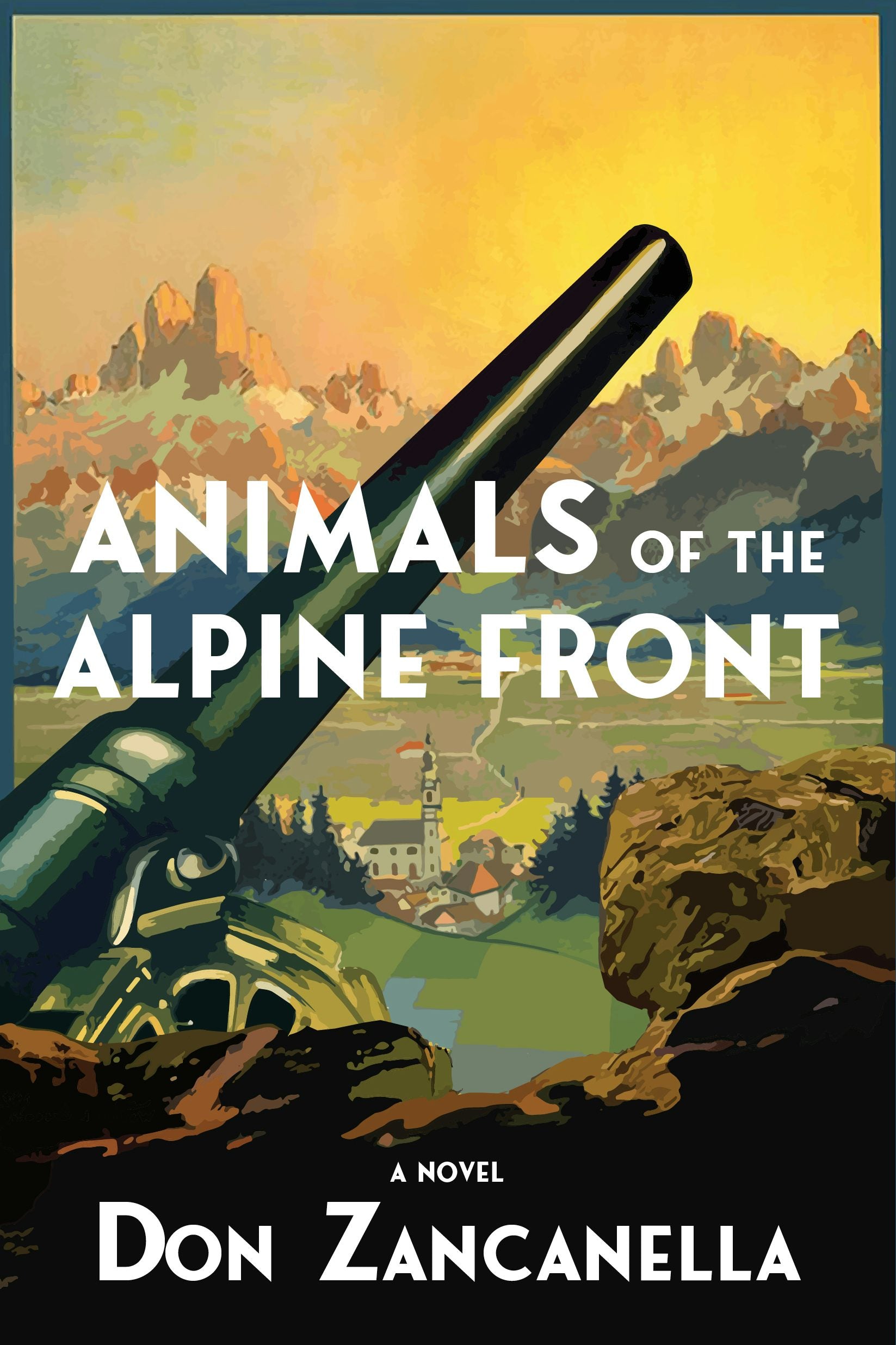 Book cover image for Animals of the Alpine Front ISBN: 9781953002402