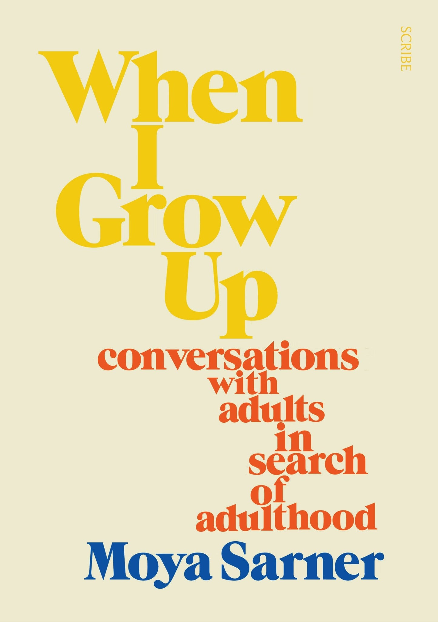 Book cover image for When I Grow Up ISBN: 9781957363141