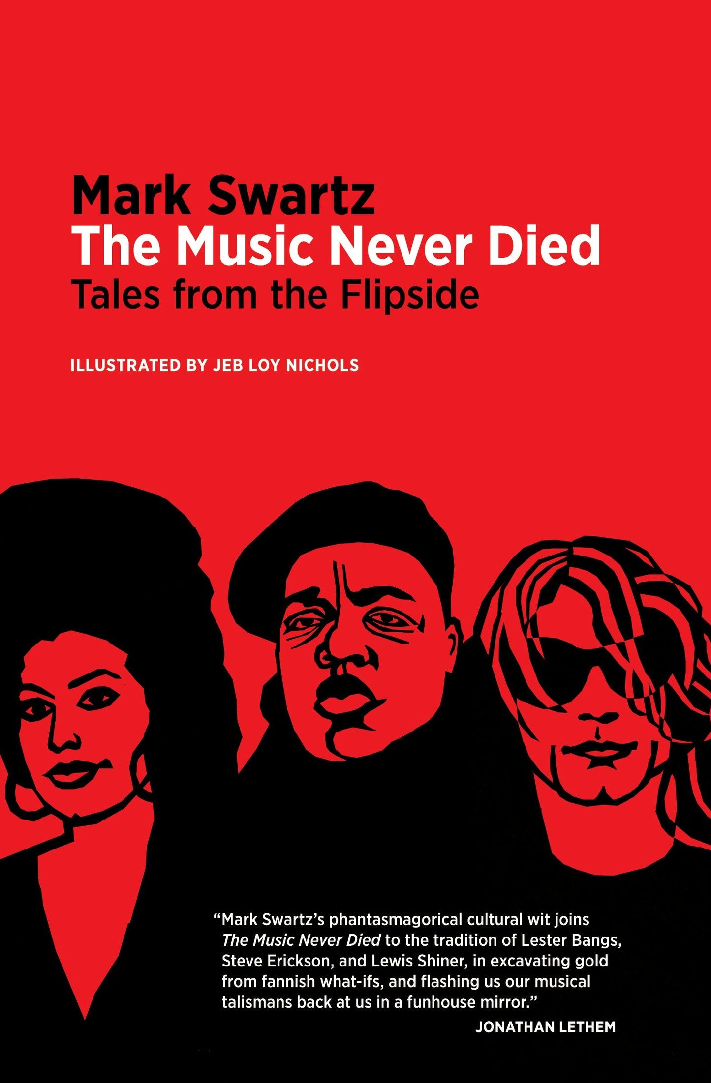 Book cover image for The Music Never Died ISBN: 9781959163053