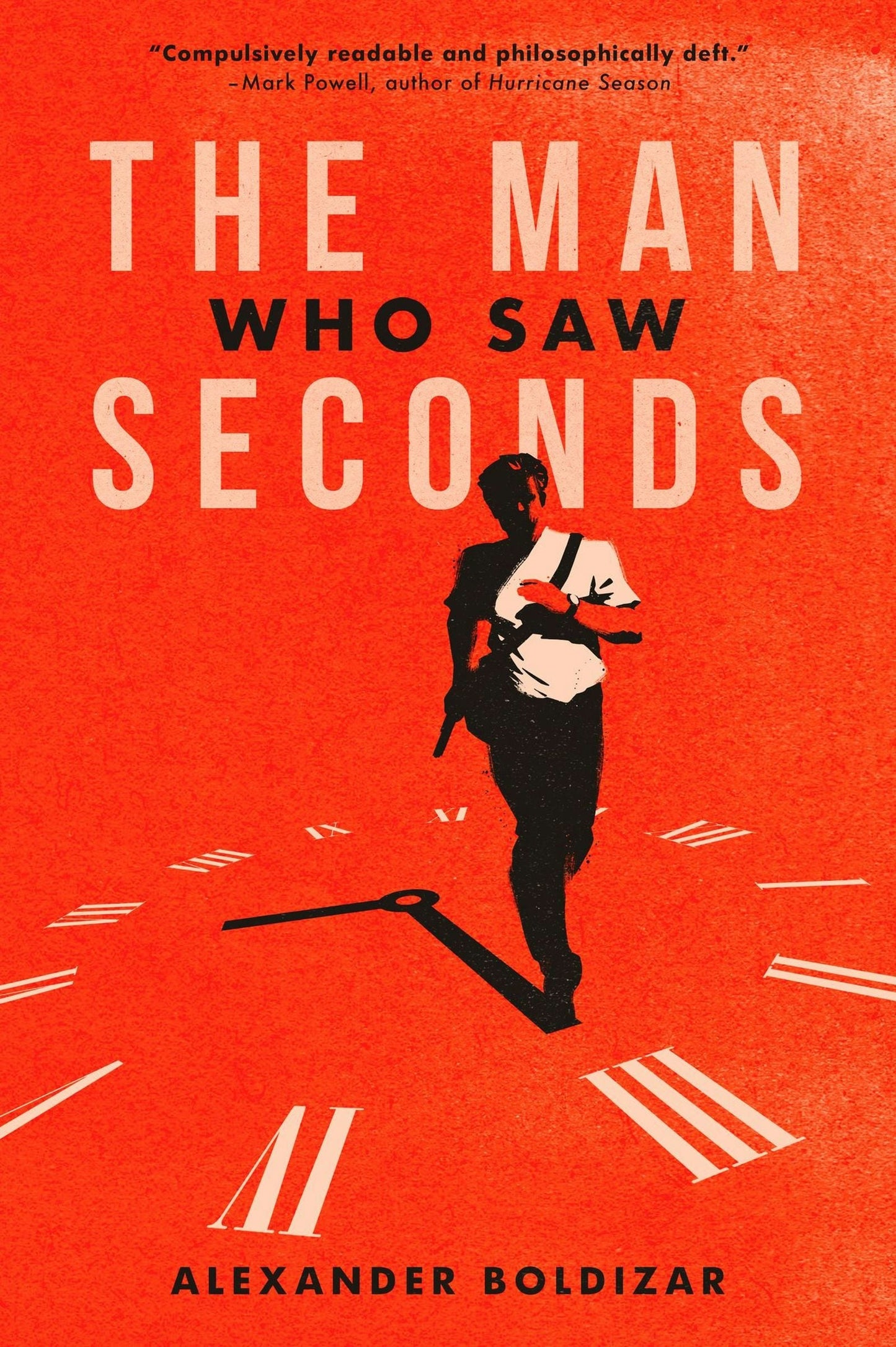 Book cover image for The Man Who Saw Seconds ISBN: 9781960988263