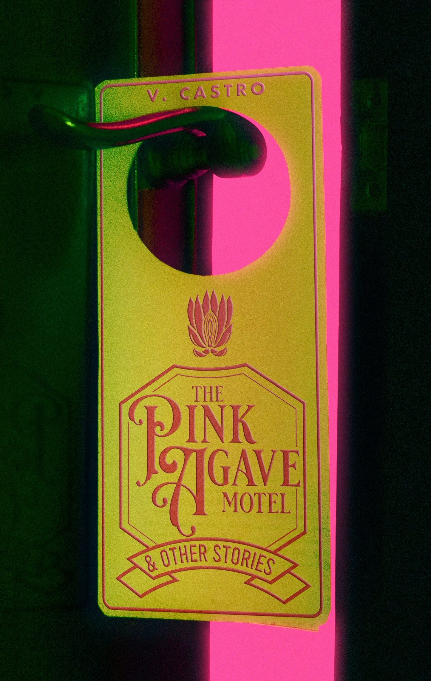Book cover image for The Pink Agave Motel ISBN: 9781960988775