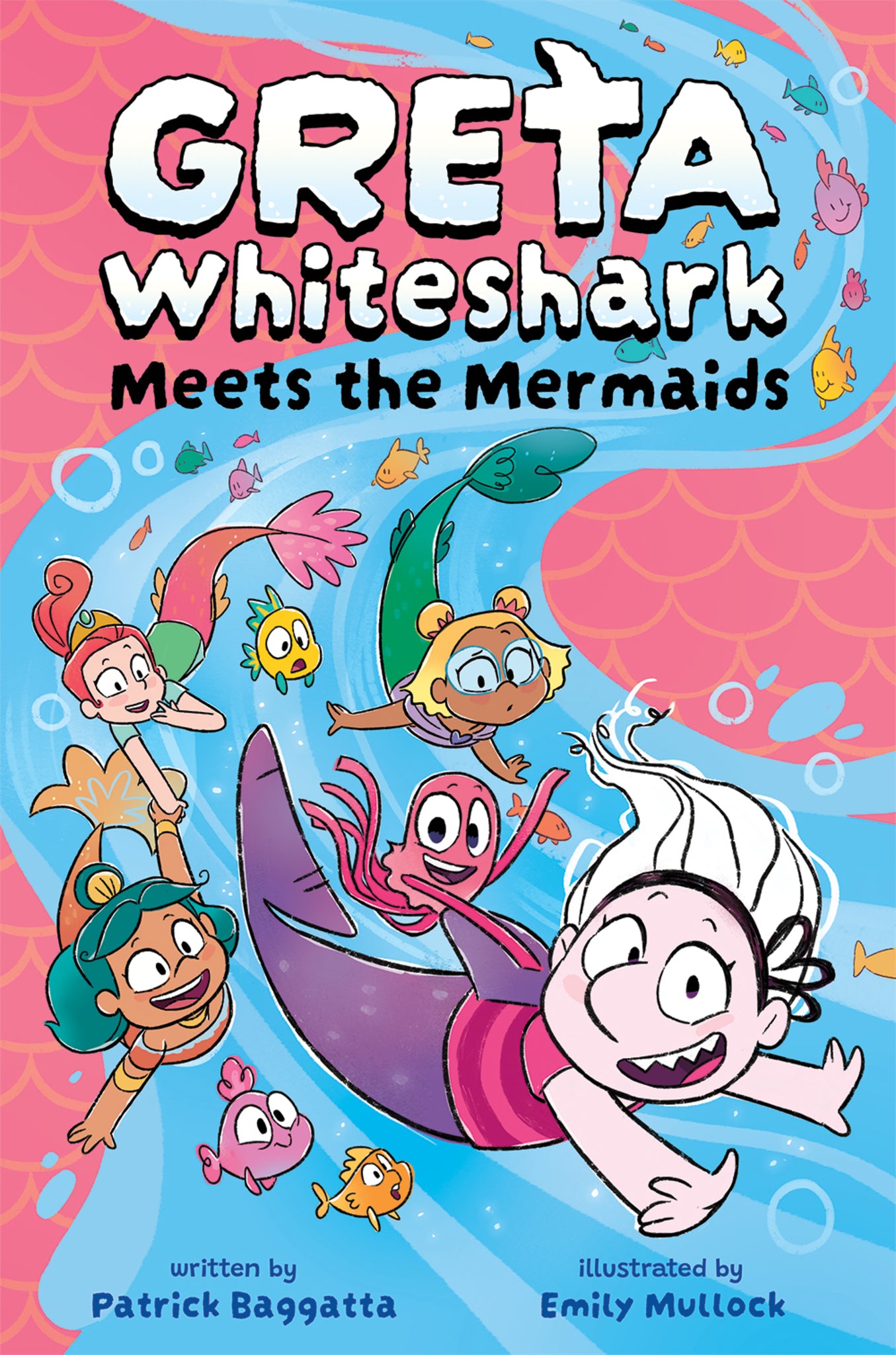 Cover image for Greta Whiteshark Meets the Mermaids ISBN 9781962447430