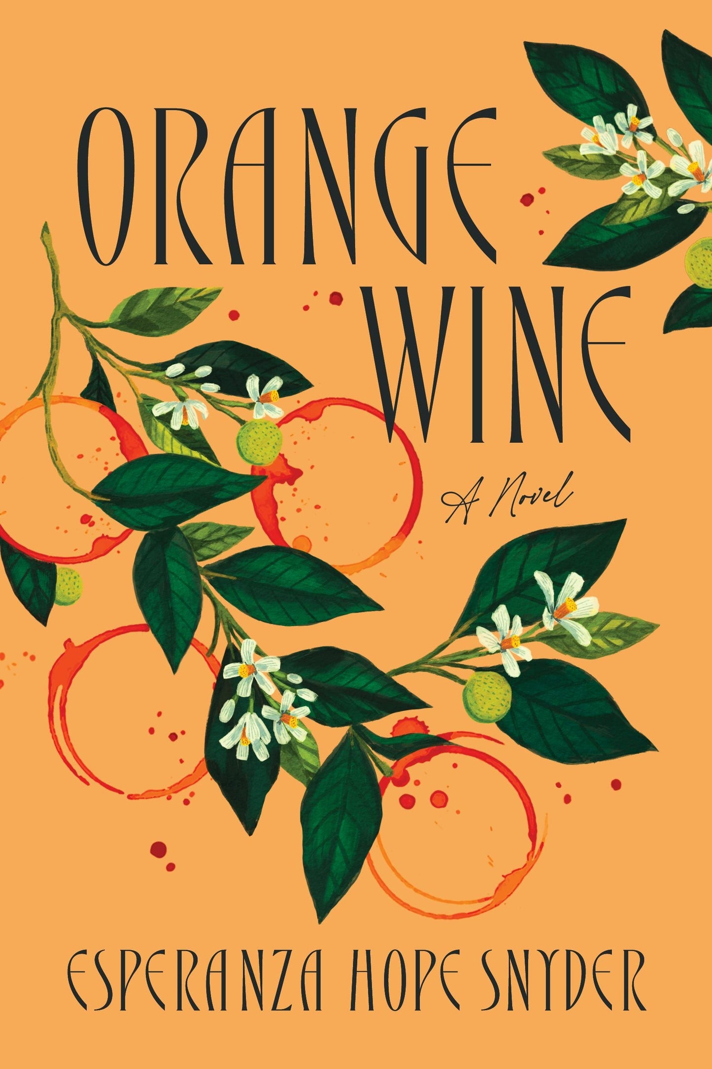 Book cover image for Orange Wine ISBN: 9781964721354