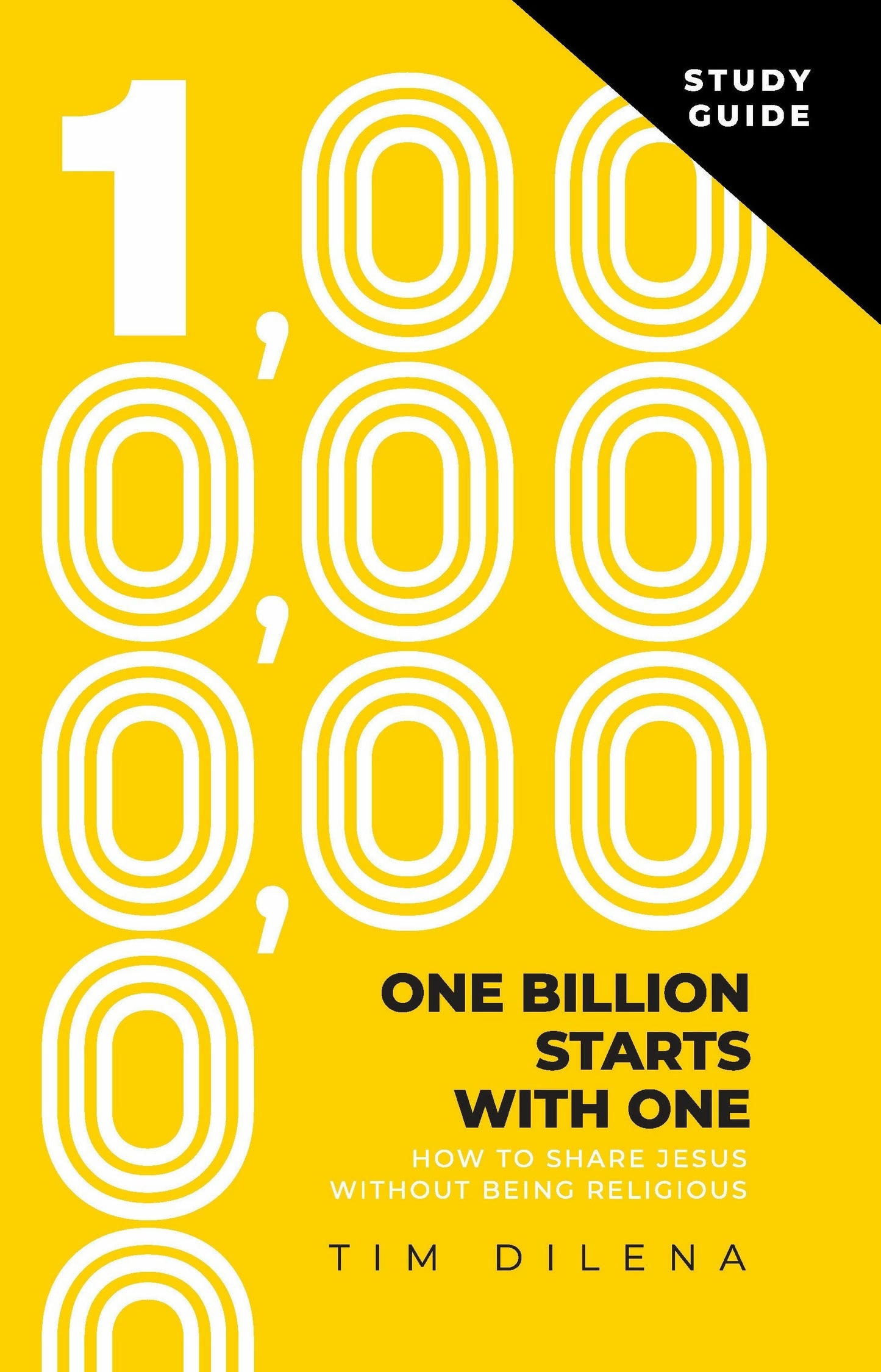 Book cover image for One Billion Starts with One Study Guide ISBN: 9781968127251