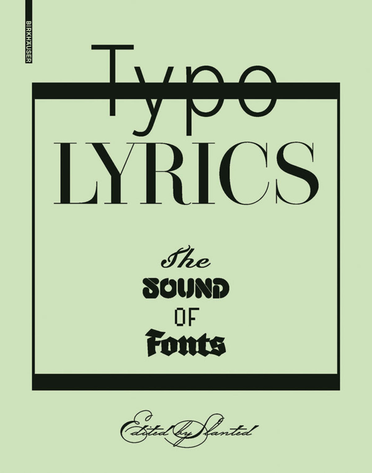 Cover image for TypoLyrics ISBN 9783034603669