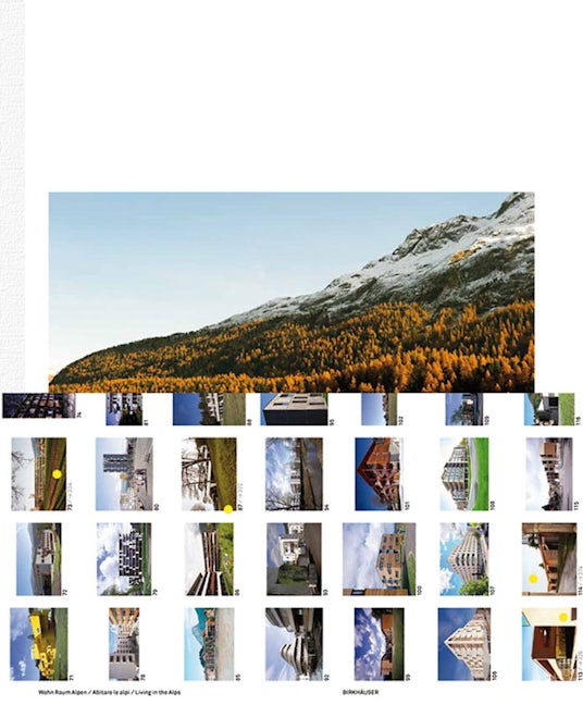 Book cover image for Wohn Raum Alpen / Abitare le alpi / Living in the Alps ISBN: 9783034605427