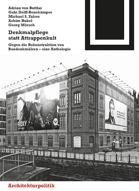 Book cover image for Denkmalpflege statt Attrappenkult ISBN: 9783034607056