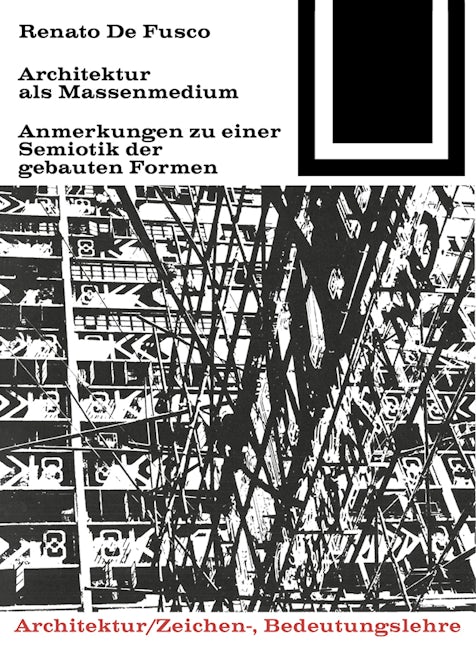 Book cover image for Architektur als Massenmedium ISBN: 9783035600292