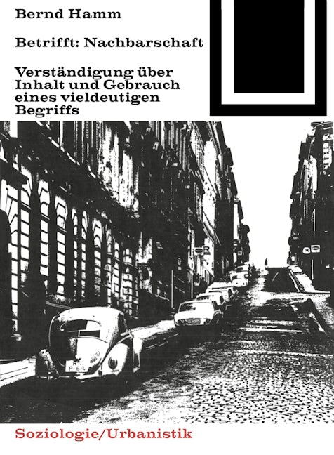 Book cover image for Betrifft: Nachbarschaft ISBN: 9783035600438