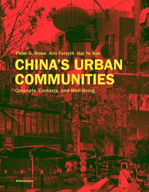 Book cover image for China's Urban Communities ISBN: 9783035608335