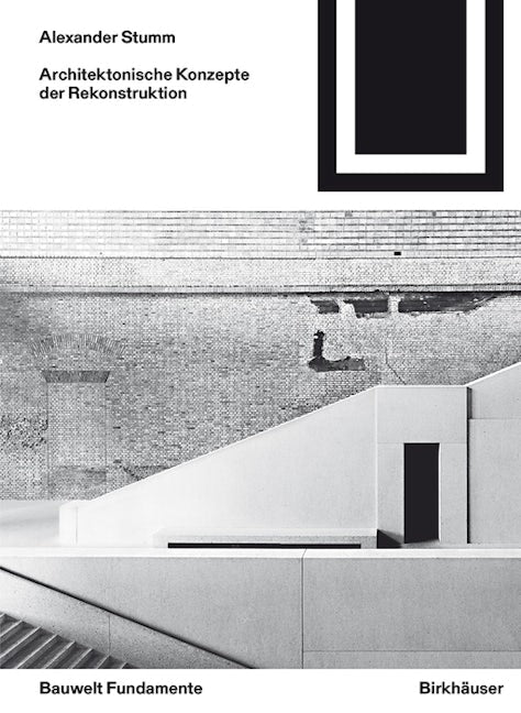 Book cover image for Architektonische Konzepte der Rekonstruktion ISBN: 9783035613360