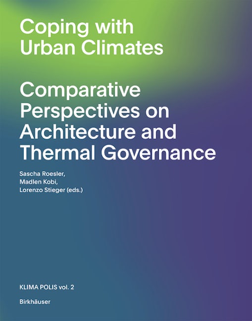 Book cover image for The Urban Microclimate as Artifact ISBN: 9783035615463