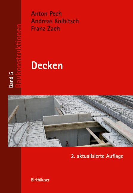 Book cover image for Decken ISBN: 9783035621358