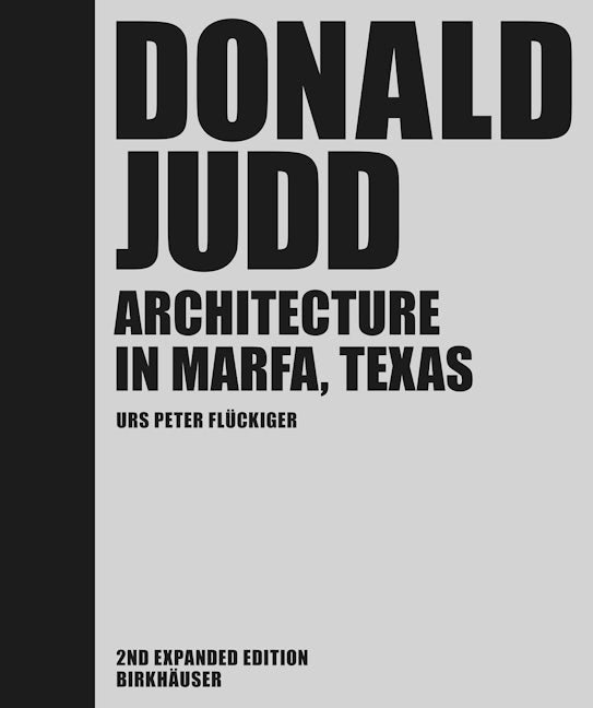 Book cover image for Donald Judd ISBN: 9783035621617