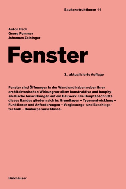 Book cover image for Fenster ISBN: 9783035626957