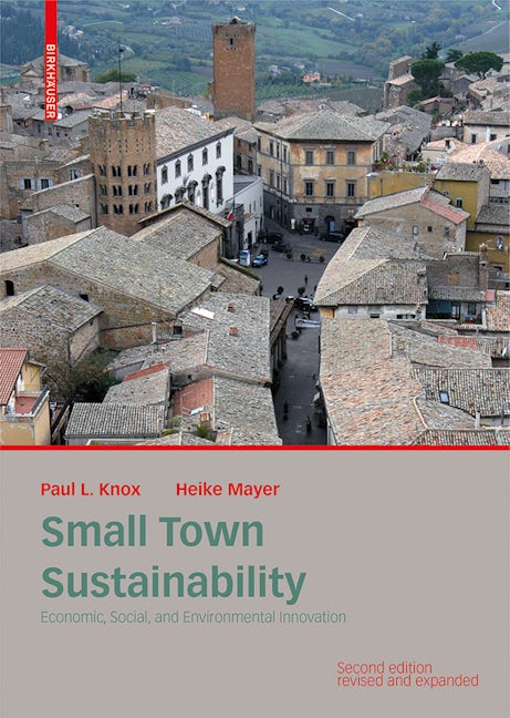 Book cover image for Small Town Sustainability ISBN: 9783038212515