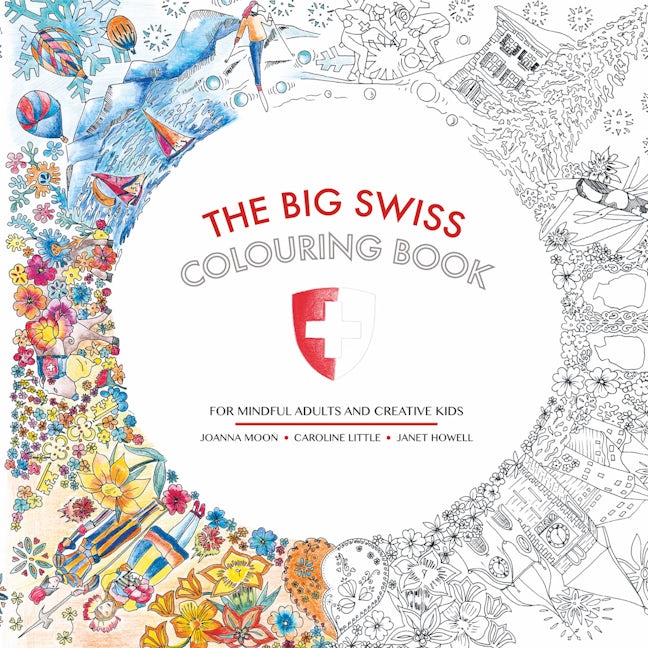 Book cover image for The Big Swiss Colouring Book ISBN: 9783038690030